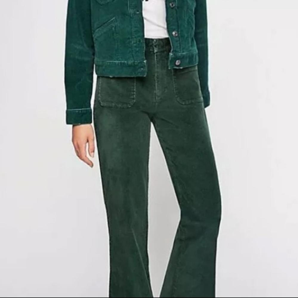 Free People Corduroy Pants 0 2